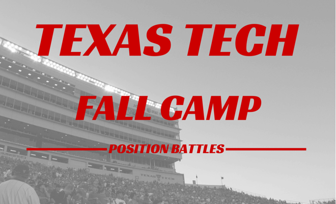 Texas Tech Fall Camp Position Battles: Reginald Davis vs. Dylan Cantrell