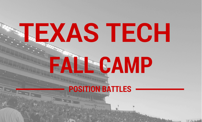 Texas Tech Fall Camp Position Battles: Cornerback