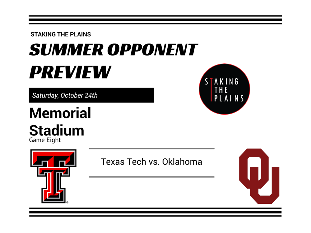 Summer Opponent Preview: Oklahoma Sooners – The Numbers