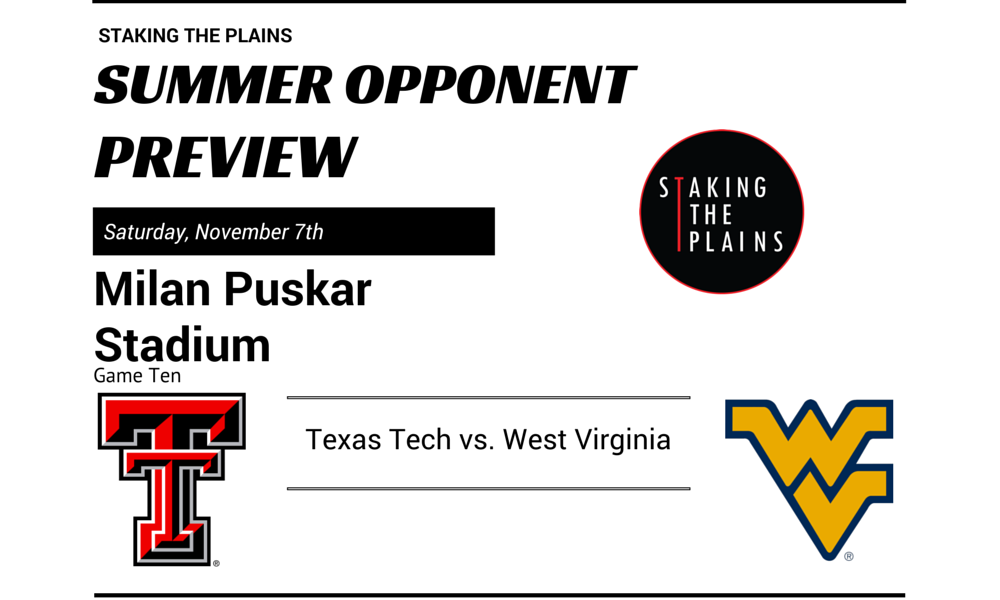 Summer Opponent Preview: West Virginia – The Preview