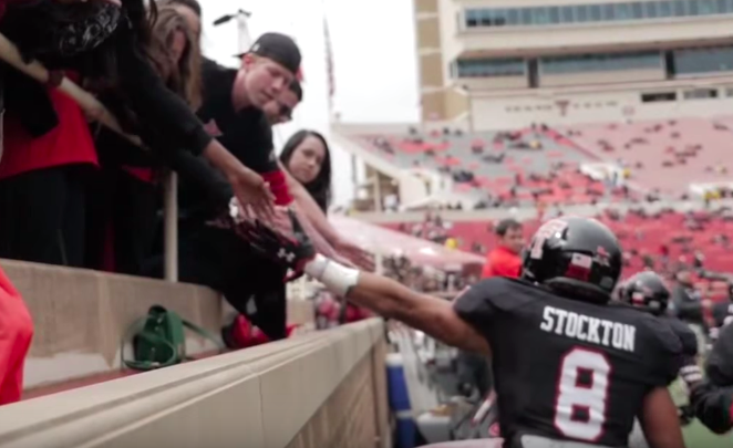 VIDEO: Texas Tech RB Justin Stockton Highlight Video