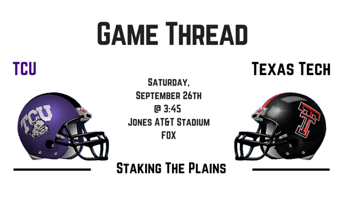 Game Thread II: TCU vs. Texas Tech