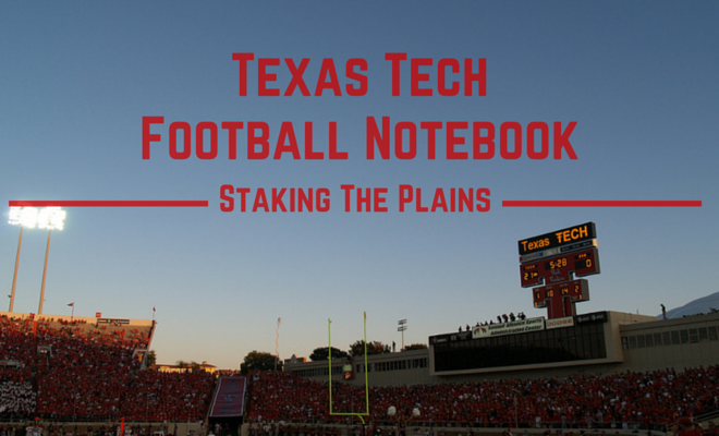 Texas Tech Football Notebook: Poet Thomas to Defensive Line: Mike Smith Says DL Play Unacceptable
