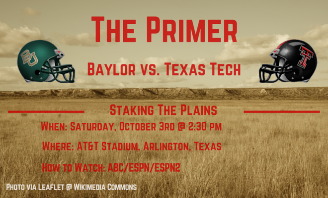 Game Day Video, News, Notes & Links: Baylor vs. Texas Tech