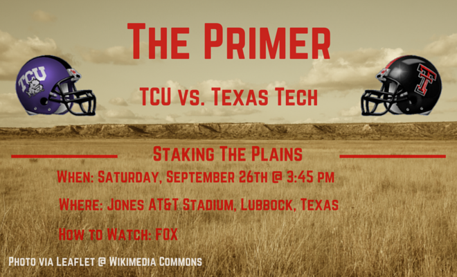 Game Day Video, News, Notes & Links: TCU vs. Texas Tech