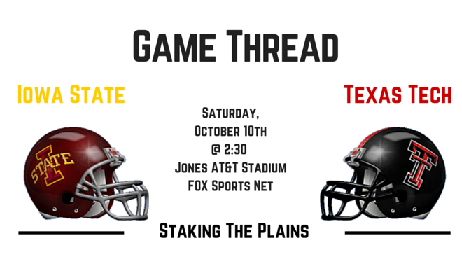 Game Thread II: Iowa State vs. Texas Tech
