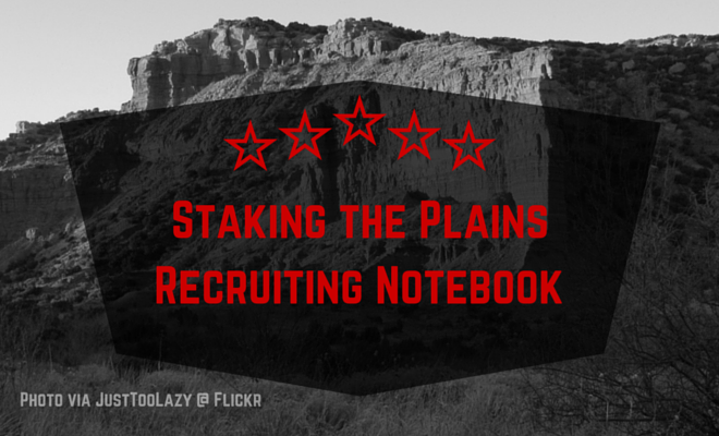 Staking The Plains Recruiting Notebook: Coaches Continue In-Home Visits With Recruits