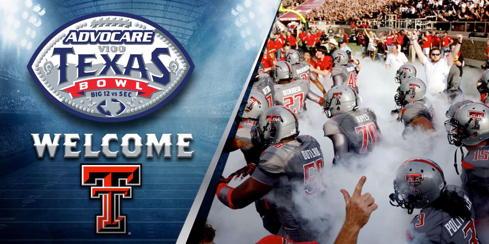 It’s Official: Texas Tech to Face LSU in Texas Bowl