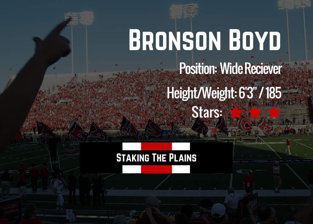 Recruiting on the Plains: 2017 WR Bronson Boyd Player Profile