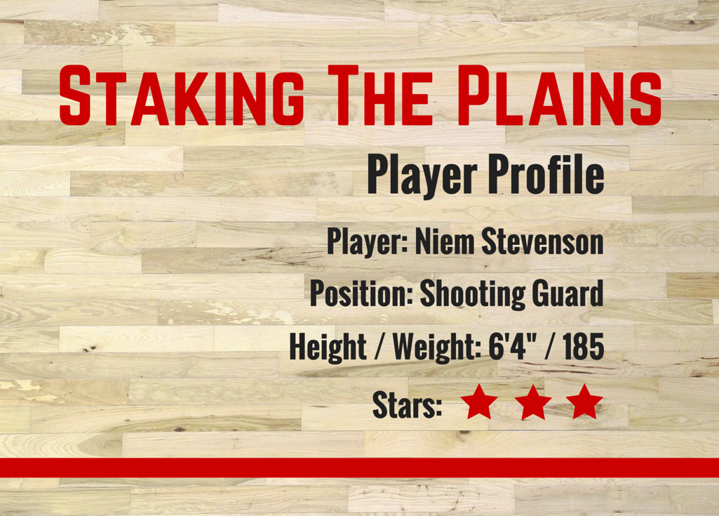 Recruiting on the Plains: SG Niem Stevenson Player Profile