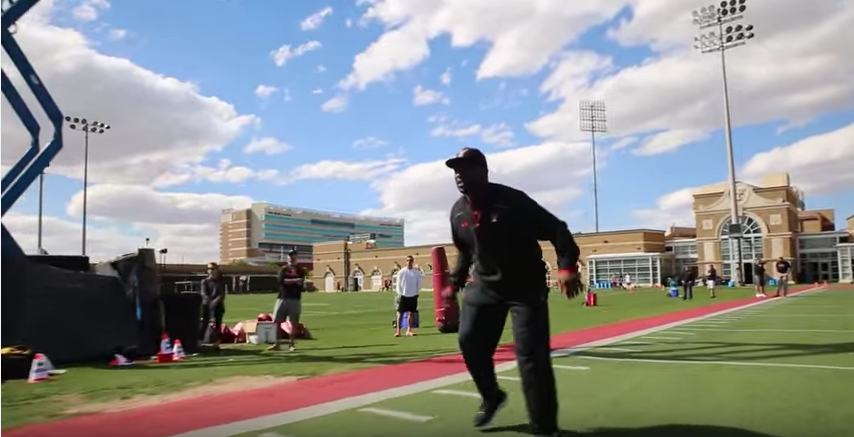 VIDEO: Watch Running Back Coach DeShaun Foster Mic’d Up During Spring Practice