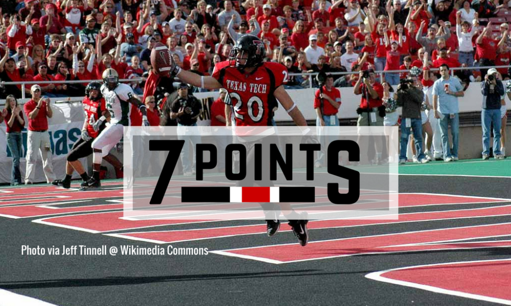 7 Points: SFA Lumberjacks vs. Texas Tech Red Raiders
