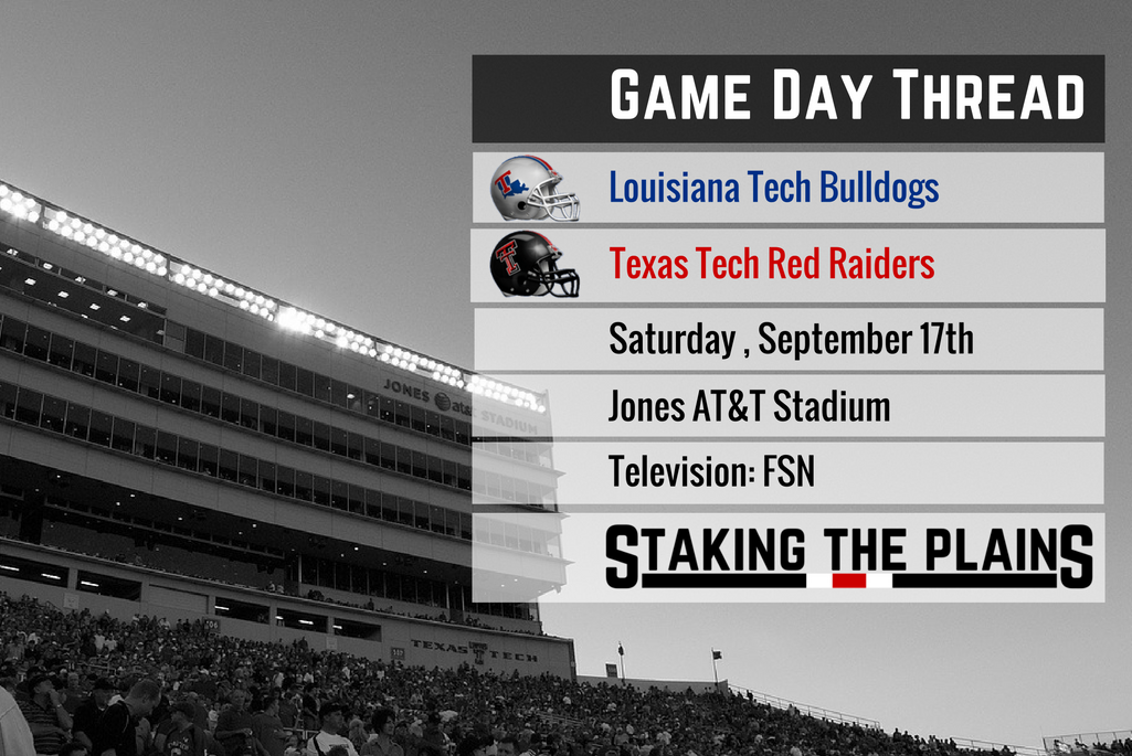 Open Thread III:  Louisiana Tech Bulldogs vs. Texas Tech Red Raiders