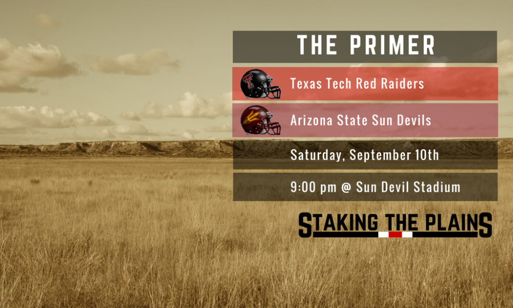 The Primer: Texas Tech Red Raiders vs. Arizona State Sun Devils