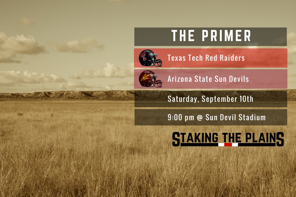 The Primer: Texas Tech Red Raiders vs. Arizona State Sun Devils