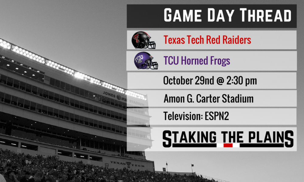 Game Thread II: Texas Tech vs. TCU