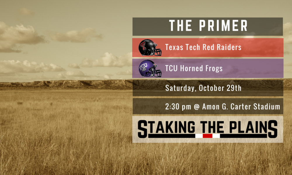 The Primer: Texas Tech Red Raiders vs. TCU Horned Frogs
