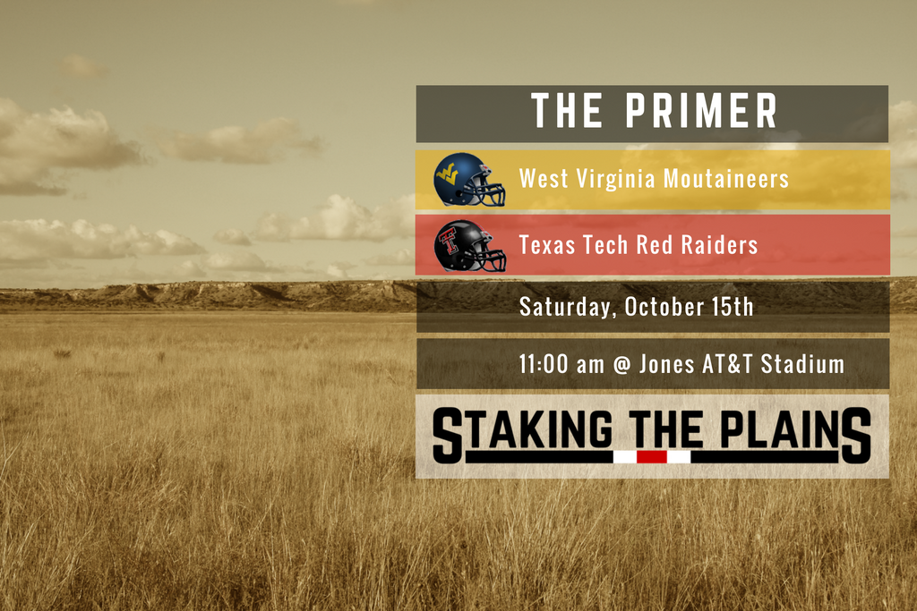 The Primer: West Virginia Mountaineers vs. Texas Tech Red Raiders