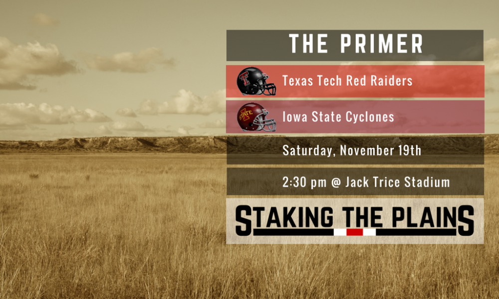 The Primer: Texas Tech Red Raiders vs. Iowa State Cyclones