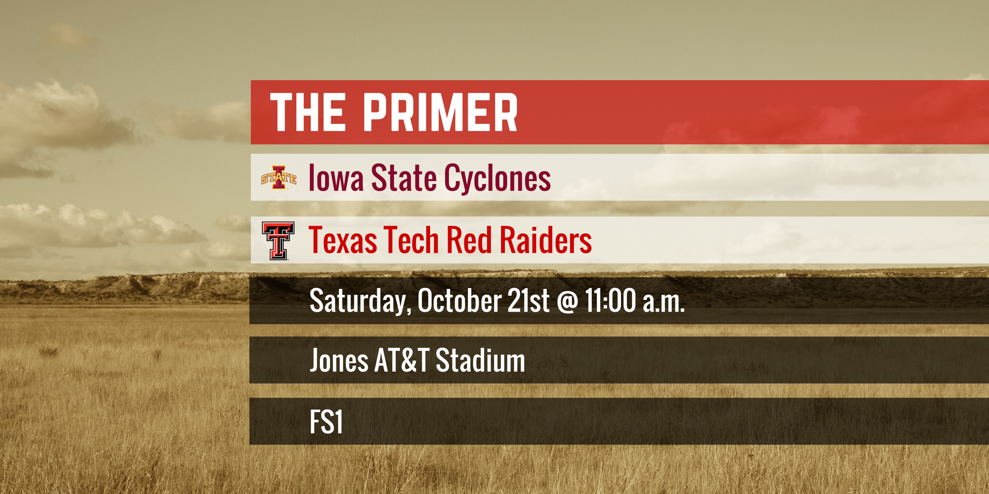 The Primer: Iowa State vs. Texas Tech