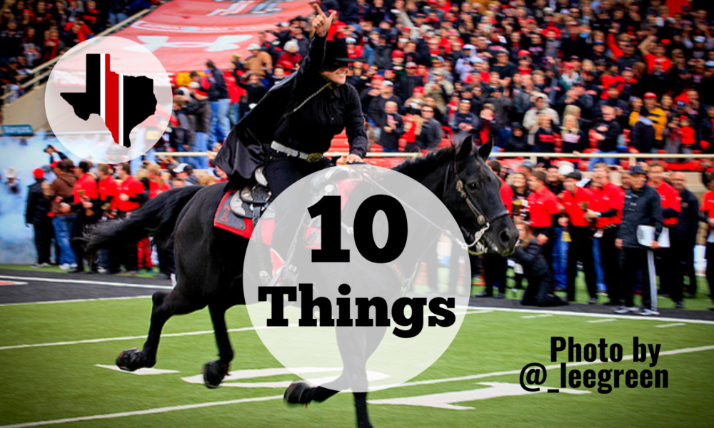 Ten Things: Texas Tech 38, West Virginia 17