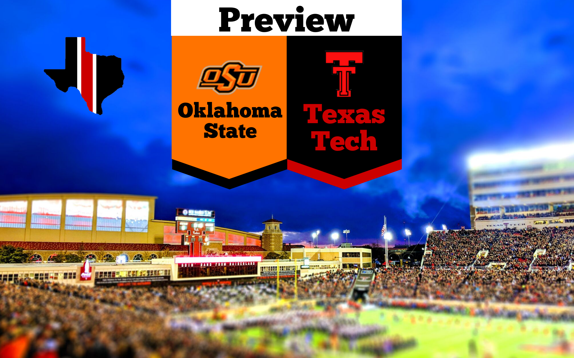 Preview: Oklahoma State Cowboys vs. Texas Tech Red Raiders