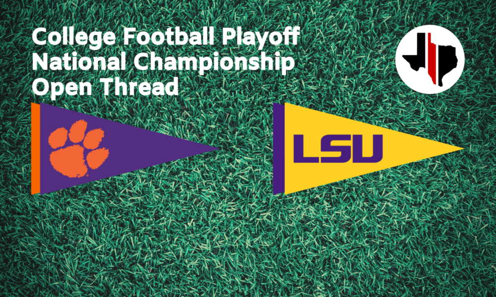 College Football Playoff National Championship | Open Thread