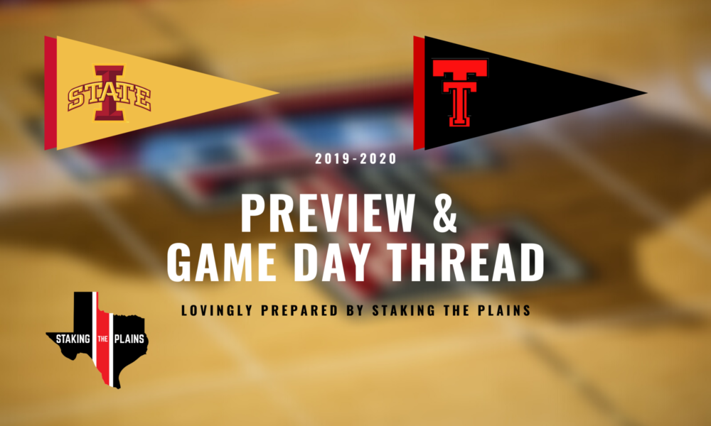 Preview & Game Day Thread: Iowa State vs. Texas Tech