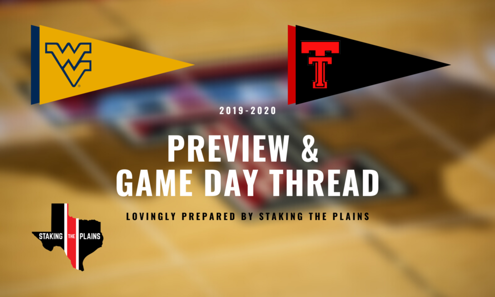 Preview & Game Day Thread | West Virginia vs. Texas Tech