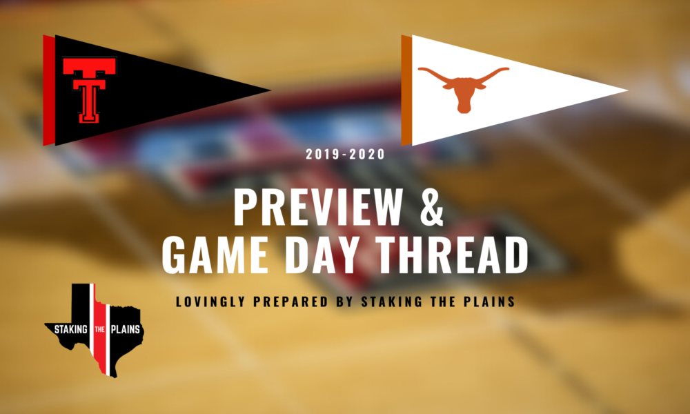 Preview and Game Thread: Texas Tech vs. Texas | Big 12 Championship, Round 1