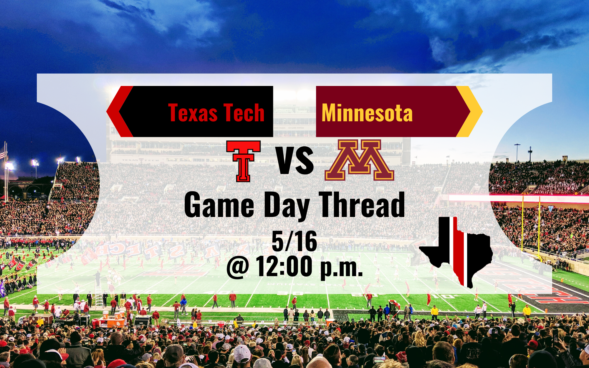 Game Day Thread: 2006 Insight Bowl | Texas Tech vs. Minnesota