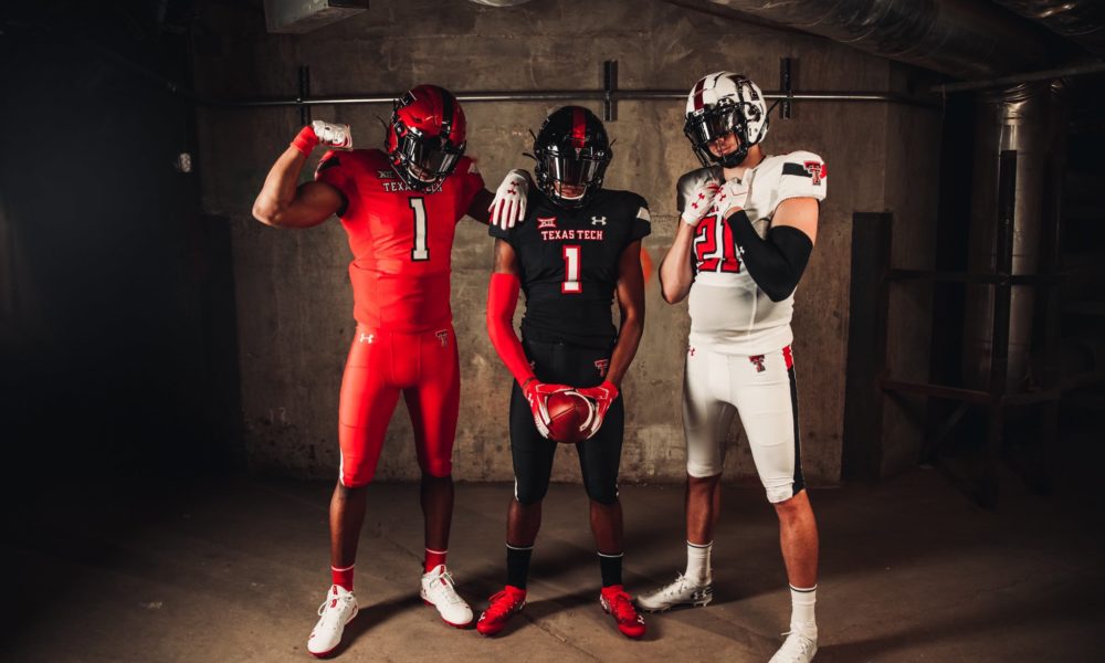 Texas Tech Football Releases New Uniforms for 2020