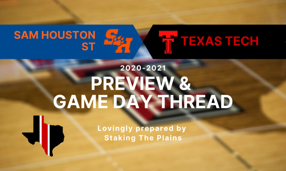 Preview & Game Day Thread: Sam Houston State vs. Texas Tech