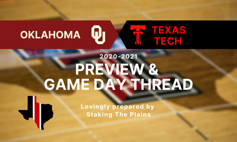 Preview & Game Day Thread: Oklahoma vs. Texas Tech