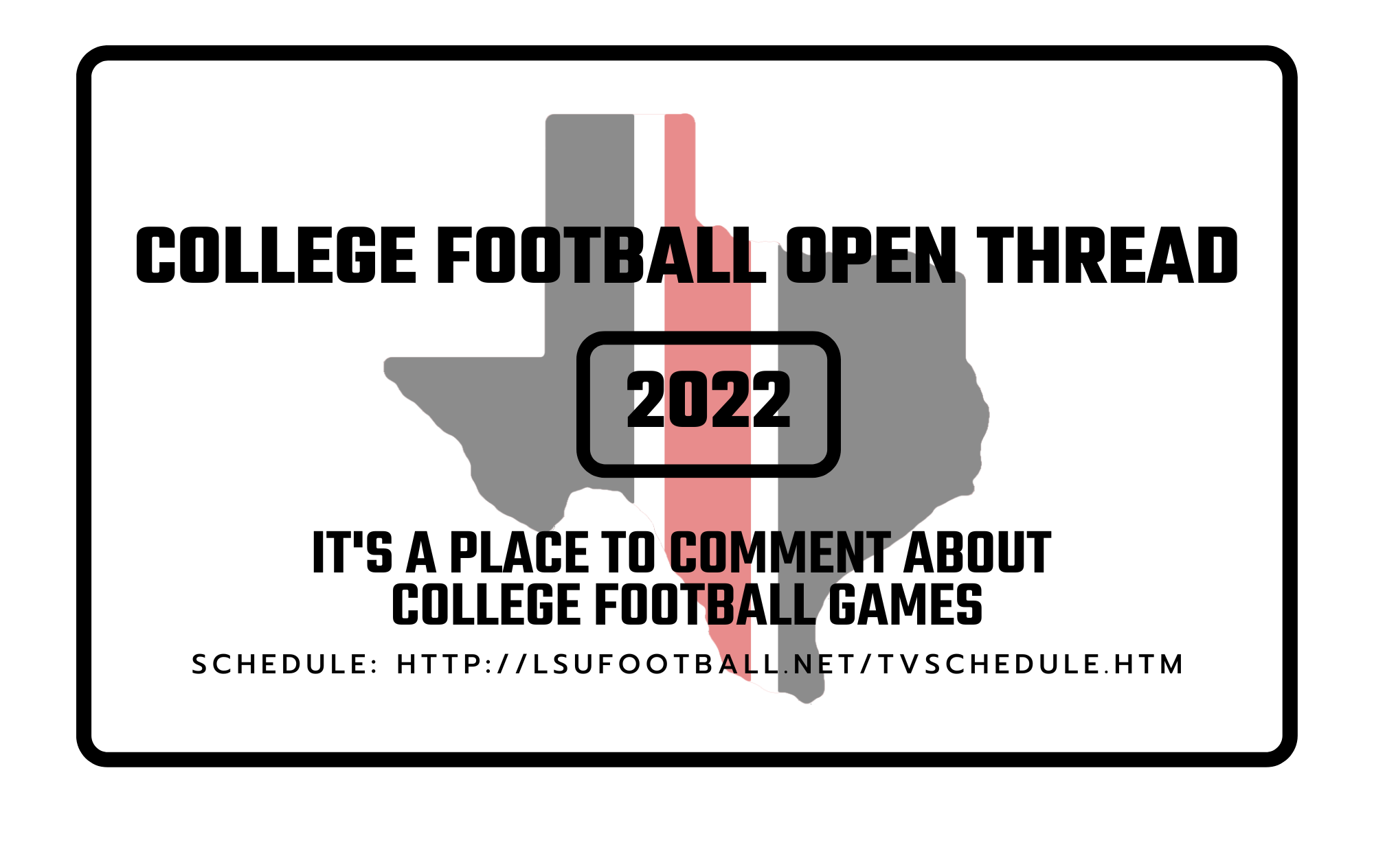 College Football Open Thread | 2022.12.17