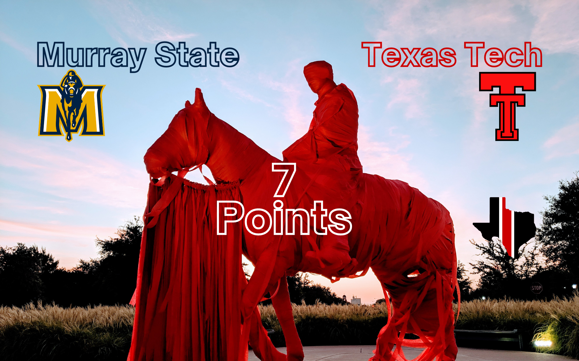 7 Point Preview: Murray State vs. Texas Tech