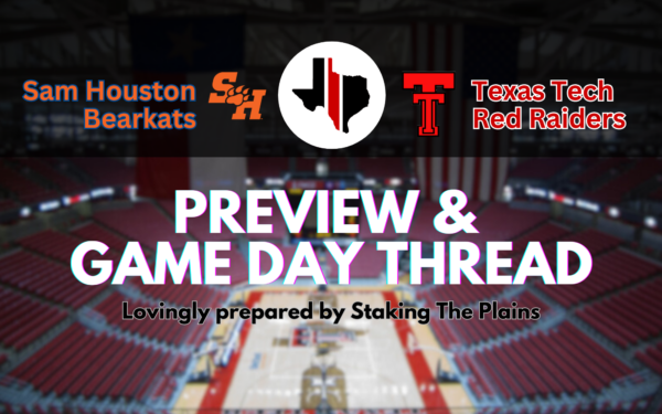 Preview & Game Day Thread: Sam Houston vs. Texas Tech