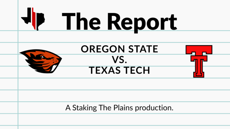The Report: Oregon State vs. Texas Tech