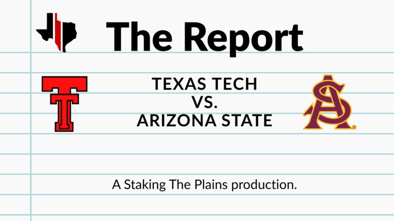 The Report: Texas Tech vs. Arizona State