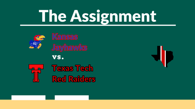The Assignment: Kansas vs. Texas Tech