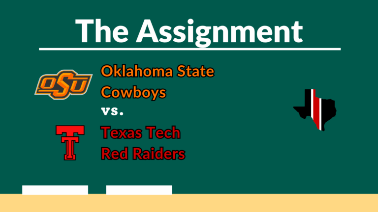 The Assignment: Oklahoma State vs. Texas Tech