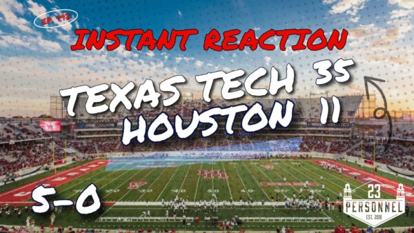 Texas Tech 35 – Houston 11  |  Instant Reaction