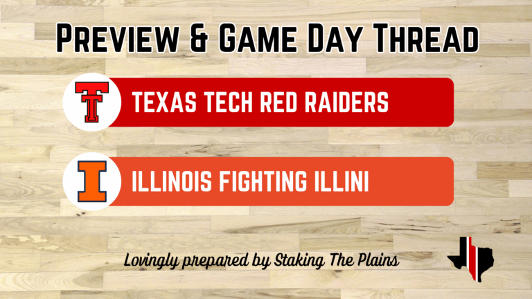 Preview & Game Day Thread: Texas Tech vs. Illinois