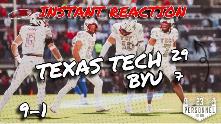 Texas Tech 29 – BYU 7  |  Instant Reaction