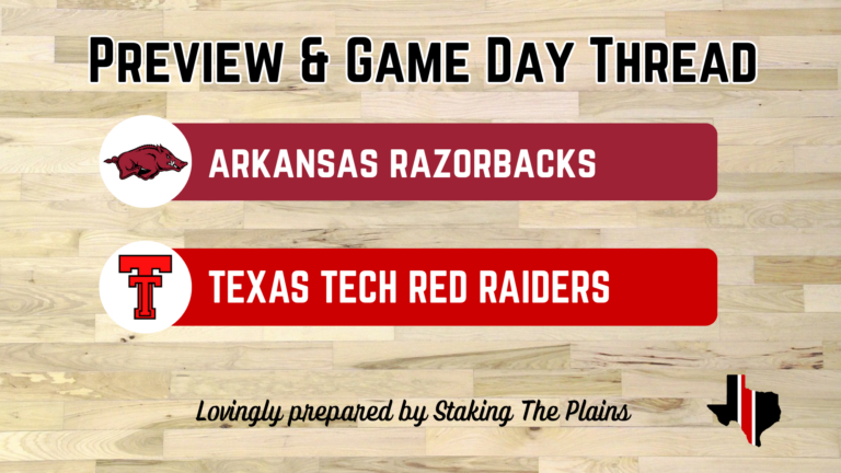 Preview & Game Day Thread: Arkansas vs. Texas Tech