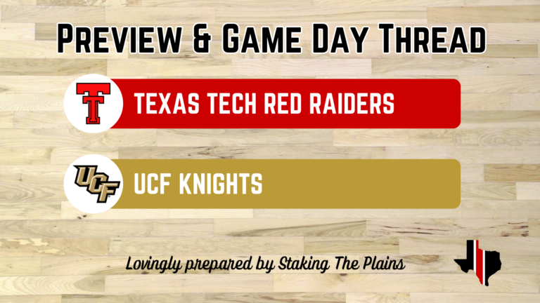 Preview & Game Day Thread: Texas Tech vs. UCF