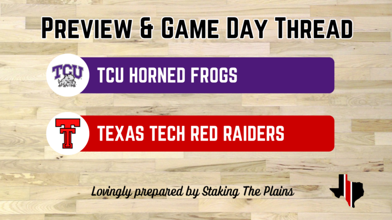 Preview & Game Day Thread: TCU vs. Texas Tech