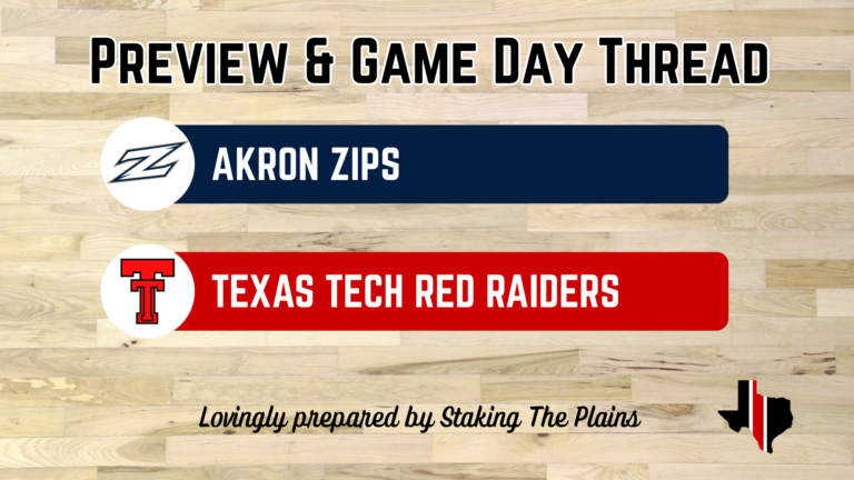 Preview & Game Day Thread: Akron vs. Texas Tech