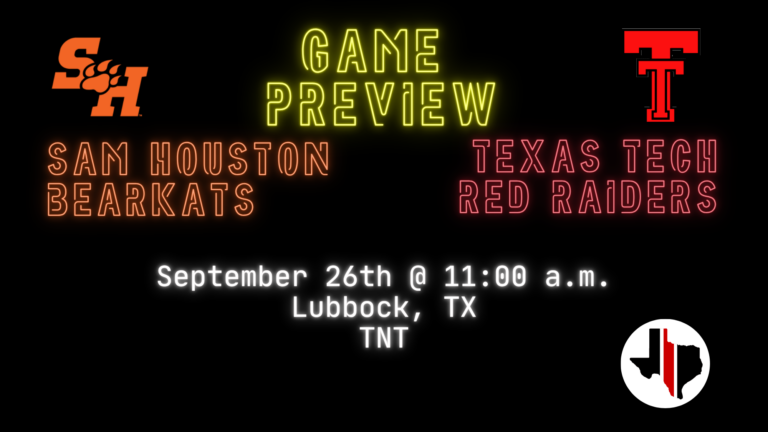 Game Preview: Sam Houston vs. Texas Tech