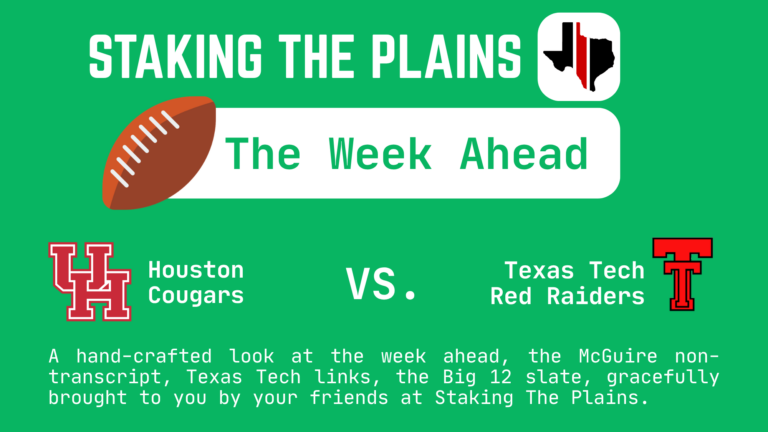 The Week Ahead: Houston vs. Texas Tech